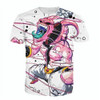 Raisevern New Super Saiyan t-shirt 3D Goku Summer Top Men Women Harajuku Crewneck T Shirt Fashion Both Side Printed 3d Tee Tops