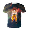 Raisevern New Super Saiyan t-shirt 3D Goku Summer Top Men Women Harajuku Crewneck T Shirt Fashion Both Side Printed 3d Tee Tops