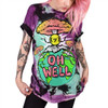 Raisevern New ANTI-SOCIAL 3D Printing T Shirt GOTH GANG Harajuku Punk T-Shirt Summer Style Clothing Tops Plus Size Dropship