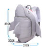 Rainbow Baby Cartoon Shark Child's School Bag Bcakpack Ultra-Light Waterproof Wearable Breathable Anti-lost Rope Kids Baby Bag