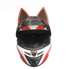 Motorcycle helmet women black cat full face fashion helmets funny gift