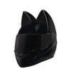 Motorcycle helmet women black cat full face fashion helmets funny gift