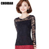 Lace Tops Women Long Sleeve Blouse Shirt Autumn 2017 Fall Korean NEW Fashion Elegant Flower Fitness Clothes Ladies Office Shirts Lace Tops Women Long Sleeve Blouse Shirt Autumn 2017 Fall Korean NEW Fashion Elegant Flower Fitness Clothes Ladies Office Shirts