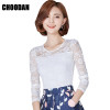 Lace Tops Women Long Sleeve Blouse Shirt Autumn 2017 Fall Korean NEW Fashion Elegant Flower Fitness Clothes Ladies Office Shirts Lace Tops Women Long Sleeve Blouse Shirt Autumn 2017 Fall Korean NEW Fashion Elegant Flower Fitness Clothes Ladies Office Shirts