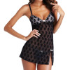 Lace Nightgown Sleepwear Dress Sexy Lingerie Babydoll Sleepwear G-string Mini Dresses