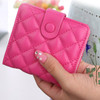 Korea Fashion high quality PU leather small women wallets short zipper purse female coin pocket wallet for women XF201