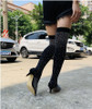 Mia Crystal Long Sock Boot