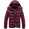 Big Size 5XL Winter Jacket Men Warm Down Jacket Casual Parka Men padded Winter Jacket Casual Handsome Winter Coat Hooded Parkas