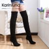 Big Size 34-43 High Heels Women Boots Over the Knee High Boots Party Sexy Lady Fashion Winter Woman Shoes Brand New