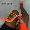 Valentina Snake Print Sandal