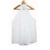 Big Sale Women Summer Blouses Chiffon Vest Shirts Tops Off Shoulder Sleeveless Backless Blusas Tank Tops Ladies Candy Color Vest