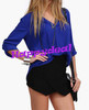 Big Sale Long Sleeve Women Chiffon Blouses Casual Shirts Thin Women Tops Blusas Solid Ladies Cheap Clothes China Spring Summer