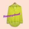 Big Sale Long Sleeve Women Chiffon Blouses Casual Shirts Thin Women Tops Blusas Solid Ladies Cheap Clothes China Spring Summer