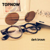 Hot Sale Steampunk Goth Glasses Goggles Round Flip Up Sunglasses Women Men Retro Vintage Fashion Eyewear Unisex Oculos de sol