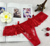 Hot Sale Sexy Lace Panties Seamless G string Underwear Women T Panty Transparent Briefs Lingerie Low Waist Intimates for Ladies