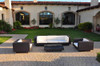Hot Sale rattan garden furniture outdoor sofa sets modern couches for sale
