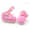 2017 Lace Cloth Shoes Baby Girls First Walkers Toddler Bow Flower Footwear Summer Baby Girl Soft Sole Shoes