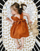2017 Kids Dresses Summer Girl Clothes Ins Girls Pumpkin Color Vest Dress Girl Clothes Backless Girl Party Dress Children Dresses