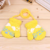 2017 Fashion Children Boy Girls Gloves Kids Coral Fleece Cute Cartoon Cat Halter Pack Gloves Warm Winter Mittens Kid Accessories