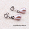2017 Fashion Beautiful freshwater pearl earring jewelry women 925 sterling silver,white natural pearl jewelry for women gift 2017 Fashion Beautiful freshwater pearl earring jewelry women 925 sterling silver,white natural pearl jewelry for women gift