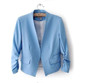 2017 Fashion Basic Jacket Blazer Women Suit Cardigan Puff Sleeve Ladies Autumn Plus Size Brand Coats Casual blaser blazer female