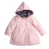 2017 Fashion Baby Coats Baby Jacket Autumn and Spring Cotton Lining Jacquard Baby Jas Coat Hooded Outerwear Jacket V35