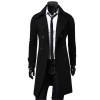 Stylish Trench Men Outwear Slim Coat Winter Long Jacket Double Breasted Overcoat Woolen Coat