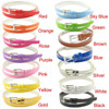 Stylish 2017 NEW Fashion Beautiful Woman Multicolor Small Candy Color Thin Leather Belt Ms Belt Free Shipping Wholesale ST23