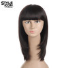 Styleicon Brazilian Virgin Hair Straight Human Hair Wigs For Women Classic Style 12 Inch Color 1b And F2/33 Free Shipping