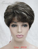 StrongBeauty Synthetic Short Curly Hair Puffy Natural Blonde/Silver Grey Wigs With Bangs For Women Many Color For Choose
