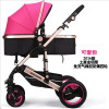 Stroller free shipping certification 3 year warranty baby stroller 0 - 3 years Multi-color choices Natural Rubber Four Wheel