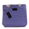 Stripe Black Handbag Summer Beach Bag Canvas Tote Bags Canvas Woman Shopping Bag Women Cheap Hand Bags Shoulder Sac a Main