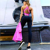 Stretchy Jumpsuit Skinny Rompers Womens Jumpsuit Sexy Open Back Bandage Bodycon Jumpsuit Sportswear Rompers Women Overalls