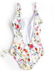 Chicnico Cute One Piece Floral Print Swimwear
