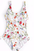 Chicnico Cute One Piece Floral Print Swimwear