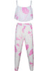 Chicnico Cute Floral Printed Two-piece