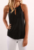 Chicnico Casual Solid Color O Neck Short Sleeve Tee