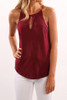 Chicnico Casual Solid Color O Neck Short Sleeve Tee