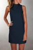 Chicnico Casual Sleeveless Solid Color Mini Dress
