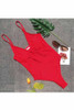 Chicnico Casual Bow Tie Front Solid Color Bikini Set