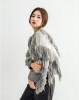 CHICEVER Patchwork Women's Winter Sweaters Tassel Knitting Pullover Female Batwing Long Sleeve Jumper Top Casual Big Size Autumn