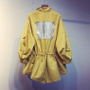 CHICEVER 2017 Summer Long Sleeve Slim Casual Female Women Coat Loose Lace Up Trench Coats For Women's Basic Clothing Fashion