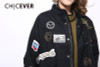 CHICEVER 2017 Embroidery Lace up Denim Bomber Jacket Women Basic Coat Female Batwing Sleeve Patch Casual Jackets Clothes New CHICEVER 2017 Embroidery Lace up Denim Bomber Jacket Women Basic Coat Female Batwing Sleeve Patch Casual Jackets Clothes New