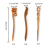 Chic Women Wooden Hair Stick Pin Handmade Carved Wood Hair Accessories Vintage Chic Women Wooden Hair Stick Pin Handmade Carved Wood Hair Accessories Vintage