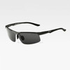Chic Mens Veithdia UV 400 Polarized Rimless Sunglasses  Driving Glasses