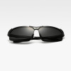 Chic Mens Veithdia UV 400 Polarized Rimless Sunglasses  Driving Glasses