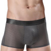 Chenke Men Underwear Boxers Ice Silk Funny Lattice Flat Underwear Sexy Gay Brand Mens Boxer Shorts underwear Homme Cueca