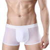 Chenke Men Underwear Boxers Ice Silk Funny Lattice Flat Underwear Sexy Gay Brand Mens Boxer Shorts underwear Homme Cueca
