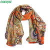 Trendy Style 2016 Best Deal High Qulity  Fashion Women Girl Chiffon Printed Silk Long Soft Scarf Shawl Scarf