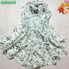 Trendy Style 2016 Best Deal High Qulity  Fashion   1PC Women Lady Musical Note Chiffon Neck Scarf Shawl Muffler Scarves